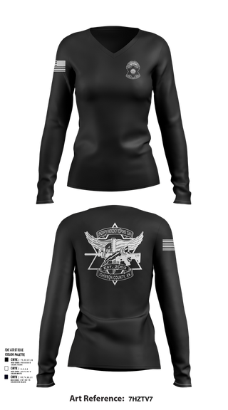 Womens Long Sleeve Vneck Shirt, sert, , Teamtime, Team time, sublimation, custom sports apparel, team uniforms, spirit wear, spiritwear, sports uniforms, custom shirts, team store, custom team store, fundraiser sports, apparel fundraiser