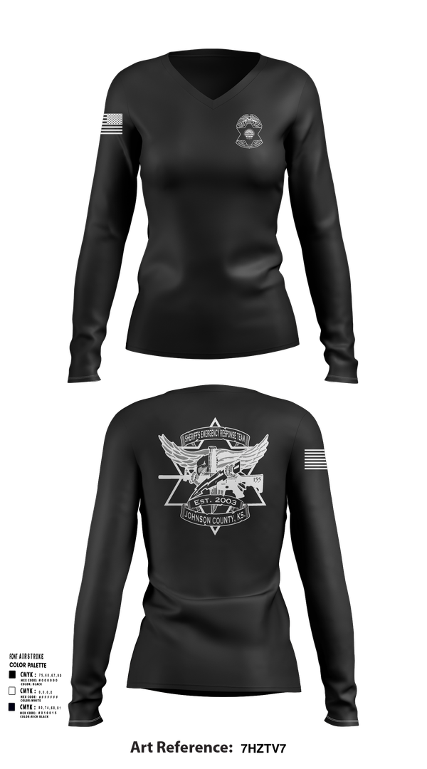 Womens Long Sleeve Vneck Shirt, sert, , Teamtime, Team time, sublimation, custom sports apparel, team uniforms, spirit wear, spiritwear, sports uniforms, custom shirts, team store, custom team store, fundraiser sports, apparel fundraiser