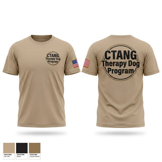 Old School Cotton Feel Shirt, CTANG Therapy Dog Program, Army, Teamtime, Team time, sublimation, custom sports apparel, team uniforms, spirit wear, spiritwear, sports uniforms, custom shirts, team store, custom team store, fundraiser sports, apparel fundraiser