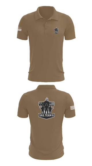 Short Sleeve Performance Polo, Sail team 6, , Teamtime, Team time, sublimation, custom sports apparel, team uniforms, spirit wear, spiritwear, sports uniforms, custom shirts, team store, custom team store, fundraiser sports, apparel fundraiser