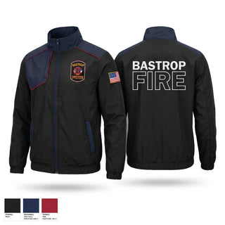 Windbreaker, Station 1, Fire Department, Teamtime, Team time, sublimation, custom sports apparel, team uniforms, spirit wear, spiritwear, sports uniforms, custom shirts, team store, custom team store, fundraiser sports, apparel fundraiser