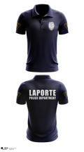 City of LaPorte Police Department Short Sleeve Performance Polo - 3