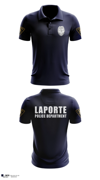 Short Sleeve Performance Polo, City of LaPorte Police Department, Police, Teamtime, Team time, sublimation, custom sports apparel, team uniforms, spirit wear, spiritwear, sports uniforms, custom shirts, team store, custom team store, fundraiser sports, apparel fundraiser