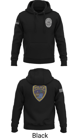 Hoodie, Cuyahoga Falls Police Department, Police, Teamtime, Team time, sublimation, custom sports apparel, team uniforms, spirit wear, spiritwear, sports uniforms, custom shirts, team store, custom team store, fundraiser sports, apparel fundraiser