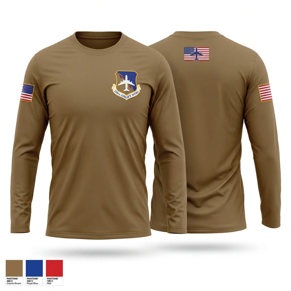 Long Sleeve Performance Shirt, 179th AW, Air Force, Teamtime, Team time, sublimation, custom sports apparel, team uniforms, spirit wear, spiritwear, sports uniforms, custom shirts, team store, custom team store, fundraiser sports, apparel fundraiser