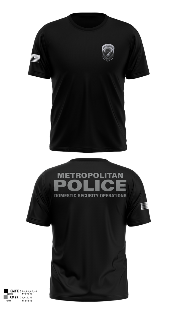 Domestic Security Operations 73784753 Old School Cotton Feel Shirt - 112