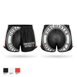 Womens Shorts, Dorchester District 2, , Teamtime, Team time, sublimation, custom sports apparel, team uniforms, spirit wear, spiritwear, sports uniforms, custom shirts, team store, custom team store, fundraiser sports, apparel fundraiser