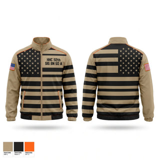 Windbreaker, HHC 112th SIG BN (SO) (A), Army, Teamtime, Team time, sublimation, custom sports apparel, team uniforms, spirit wear, spiritwear, sports uniforms, custom shirts, team store, custom team store, fundraiser sports, apparel fundraiser