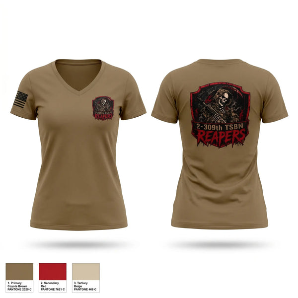 Womens Short Sleeve Vneck Shirt, Reapers, Army, Teamtime, Team time, sublimation, custom sports apparel, team uniforms, spirit wear, spiritwear, sports uniforms, custom shirts, team store, custom team store, fundraiser sports, apparel fundraiser