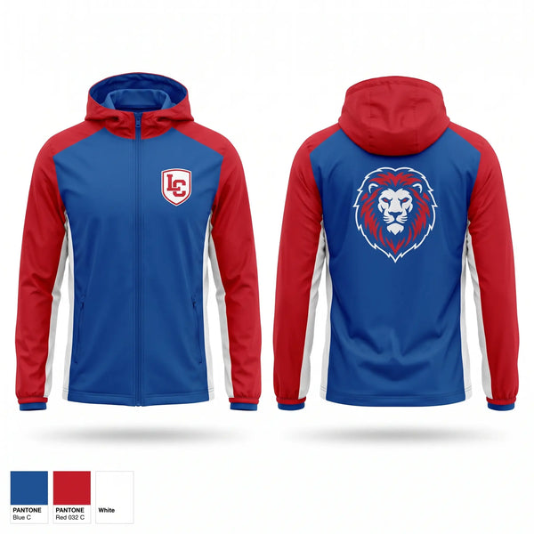 Windbreaker, Lewis County Lions, , Teamtime, Team time, sublimation, custom sports apparel, team uniforms, spirit wear, spiritwear, sports uniforms, custom shirts, team store, custom team store, fundraiser sports, apparel fundraiser