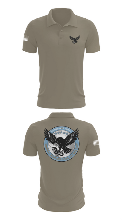Critical Incident Intelligence Unit 55950160 Short Sleeve Performance Polo - 64
