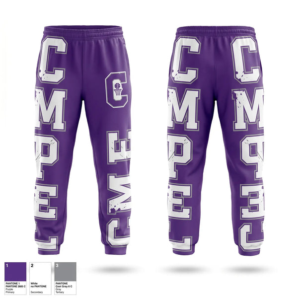 Sweatpants, Collinsville Middle School Basketball, Women's Basketball, Teamtime, Team time, sublimation, custom sports apparel, team uniforms, spirit wear, spiritwear, sports uniforms, custom shirts, team store, custom team store, fundraiser sports, apparel fundraiser