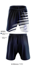Michigan School for the Deaf Bowling 78571962 Athletic Shorts With Pockets - 1