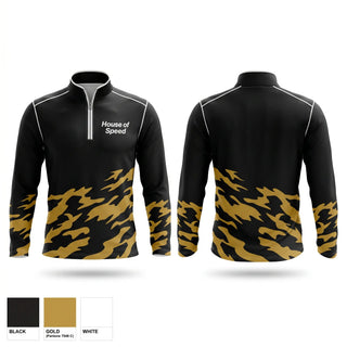 Quarter Zip Jacket, House of Speed, Track & Field, Teamtime, Team time, sublimation, custom sports apparel, team uniforms, spirit wear, spiritwear, sports uniforms, custom shirts, team store, custom team store, fundraiser sports, apparel fundraiser