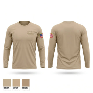 Long Sleeve Performance Shirt, Fayette County Sheriff’s Department, Police, Teamtime, Team time, sublimation, custom sports apparel, team uniforms, spirit wear, spiritwear, sports uniforms, custom shirts, team store, custom team store, fundraiser sports, apparel fundraiser