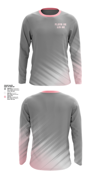 Long Sleeve Performance Shirt, Fleur de Lis GK, Men's Soccer, Teamtime, Team time, sublimation, custom sports apparel, team uniforms, spirit wear, spiritwear, sports uniforms, custom shirts, team store, custom team store, fundraiser sports, apparel fundraiser