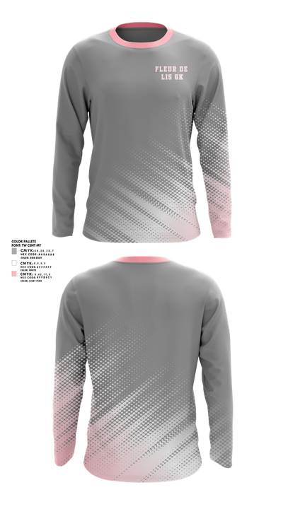 Fleur de Lis GK 35360512 Long Sleeve Performance Shirt 1