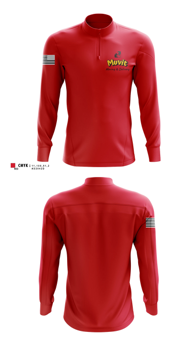 Muvit 8063137 Quarter Zip Jacket - 15