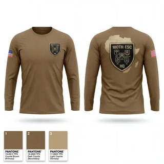 Long Sleeve Performance Shirt, 180th ESC, Army, Teamtime, Team time, sublimation, custom sports apparel, team uniforms, spirit wear, spiritwear, sports uniforms, custom shirts, team store, custom team store, fundraiser sports, apparel fundraiser