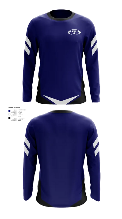 Toutle Lake Football 34685839 Long Sleeve Performance Shirt 21