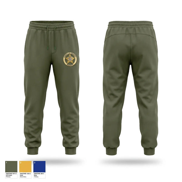 Sweatpants, Costilla County Sheriff Office, Police, Teamtime, Team time, sublimation, custom sports apparel, team uniforms, spirit wear, spiritwear, sports uniforms, custom shirts, team store, custom team store, fundraiser sports, apparel fundraiser