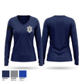 MassDFS Special Ops Women's Long Sleeve V-neck Shirt - 1