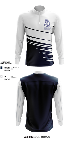 Quarter Zip Jacket, Michigan School for the Deaf Bowling, Bowling, Teamtime, Team time, sublimation, custom sports apparel, team uniforms, spirit wear, spiritwear, sports uniforms, custom shirts, team store, custom team store, fundraiser sports, apparel fundraiser