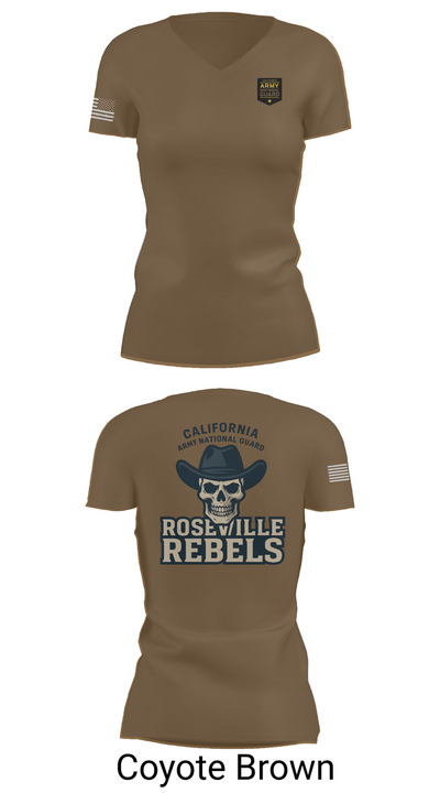 Team Roseville 67248526 Women's Short Sleeve V-neck Shirt - 8