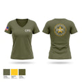 Bankrupt Women's Short Sleeve V-neck Shirt - 1