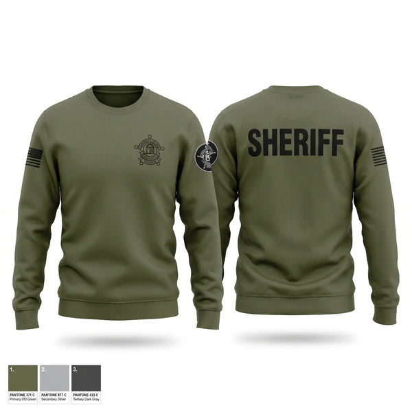 Crew Neck Sweatshirt, Bartow County Sheriff’s Office, Police, Teamtime, Team time, sublimation, custom sports apparel, team uniforms, spirit wear, spiritwear, sports uniforms, custom shirts, team store, custom team store, fundraiser sports, apparel fundraiser