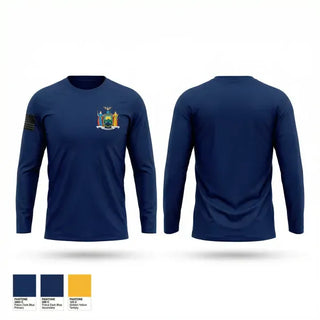Long Sleeve Performance Shirt, New York State University Police at Stonybrook, Police, Teamtime, Team time, sublimation, custom sports apparel, team uniforms, spirit wear, spiritwear, sports uniforms, custom shirts, team store, custom team store, fundraiser sports, apparel fundraiser