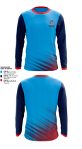 Ovey Comeaux Swimming Long Sleeve Performance Shirt 1