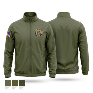 Windbreaker, DFA-OAL Division of Investigations & Enforcement, Police, Teamtime, Team time, sublimation, custom sports apparel, team uniforms, spirit wear, spiritwear, sports uniforms, custom shirts, team store, custom team store, fundraiser sports, apparel fundraiser