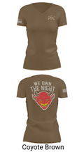 D Co 3-47 Cadre Women's Short Sleeve V-neck Shirt - 8