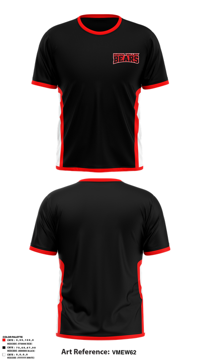 Hatch Valley Bears Short Sleeve Performance Shirt - 1