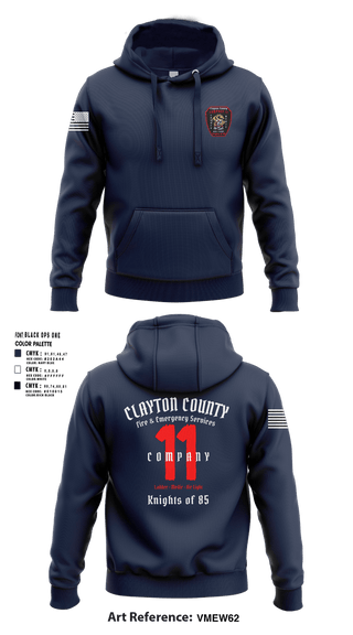 Hoodie, Clayton County Fire Company 11, Fire Department, Teamtime, Team time, sublimation, custom sports apparel, team uniforms, spirit wear, spiritwear, sports uniforms, custom shirts, team store, custom team store, fundraiser sports, apparel fundraiser