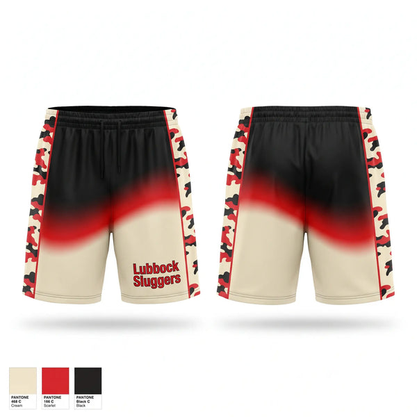 Athletic Shorts With Pockets, Lubbock Sluggers, Baseball, Teamtime, Team time, sublimation, custom sports apparel, team uniforms, spirit wear, spiritwear, sports uniforms, custom shirts, team store, custom team store, fundraiser sports, apparel fundraiser
