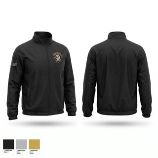Windbreaker, Bibb County BOE Police Department, Police, Teamtime, Team time, sublimation, custom sports apparel, team uniforms, spirit wear, spiritwear, sports uniforms, custom shirts, team store, custom team store, fundraiser sports, apparel fundraiser