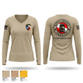 Liberty County Sheriff Marine Rescue Women's Long Sleeve V-neck Shirt - 1