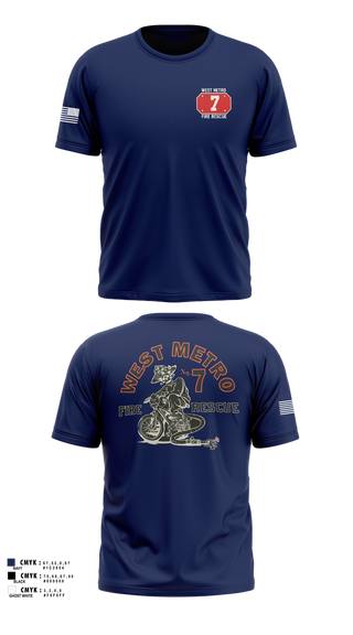 Short Sleeve Performance Shirt, West Metro Fire Station 7, Fire Department, Teamtime, Team time, sublimation, custom sports apparel, team uniforms, spirit wear, spiritwear, sports uniforms, custom shirts, team store, custom team store, fundraiser sports, apparel fundraiser