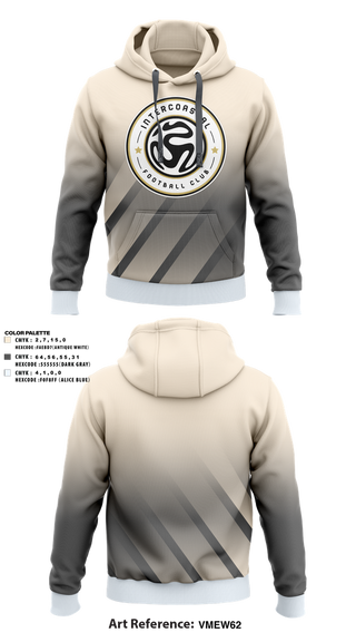 Hoodie, Intercoastal FC, Men's Soccer, Teamtime, Team time, sublimation, custom sports apparel, team uniforms, spirit wear, spiritwear, sports uniforms, custom shirts, team store, custom team store, fundraiser sports, apparel fundraiser