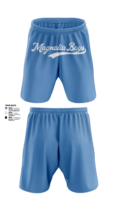 MAGNOLIA BOYS 95703014 Athletic Shorts With Pockets - 12