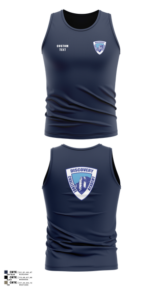 Tank Top, Discovery ChalleNGe Academy, , Teamtime, Team time, sublimation, custom sports apparel, team uniforms, spirit wear, spiritwear, sports uniforms, custom shirts, team store, custom team store, fundraiser sports, apparel fundraiser