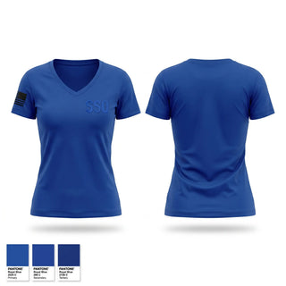 Womens Short Sleeve Vneck Shirt, SSO, Police, Teamtime, Team time, sublimation, custom sports apparel, team uniforms, spirit wear, spiritwear, sports uniforms, custom shirts, team store, custom team store, fundraiser sports, apparel fundraiser