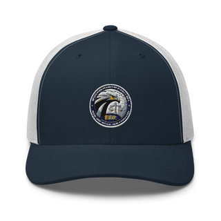 Inteligencia San Juan 93190518 Retro Trucker Hat | Yupoong 6606