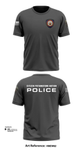 Citizen Pottawatomie nation Police Department  Short Sleeve Performance Shirt - 3