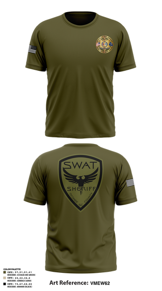 Short Sleeve Performance Shirt, , Police, Teamtime, Team time, sublimation, custom sports apparel, team uniforms, spirit wear, spiritwear, sports uniforms, custom shirts, team store, custom team store, fundraiser sports, apparel fundraiser