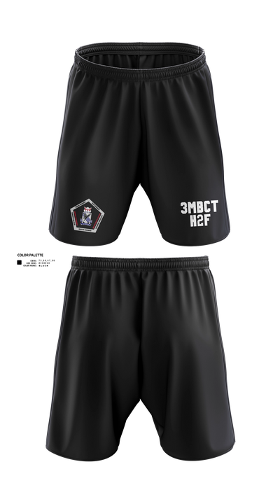 3BCT H2F 56762054 Athletic Shorts With Pockets - 300