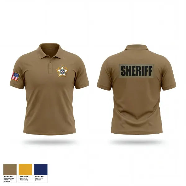 Short Sleeve Performance Polo, HCC, Police, Teamtime, Team time, sublimation, custom sports apparel, team uniforms, spirit wear, spiritwear, sports uniforms, custom shirts, team store, custom team store, fundraiser sports, apparel fundraiser