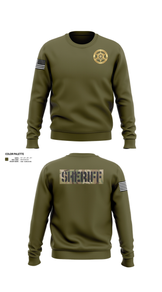 Crew Neck Sweatshirt, Thomas county sheriff's office, Police, Teamtime, Team time, sublimation, custom sports apparel, team uniforms, spirit wear, spiritwear, sports uniforms, custom shirts, team store, custom team store, fundraiser sports, apparel fundraiser